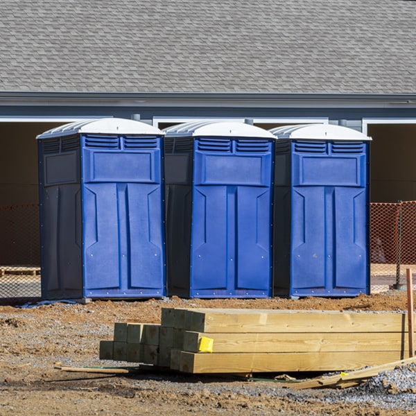 are there different sizes of porta potties available for rent in Caroline Wisconsin